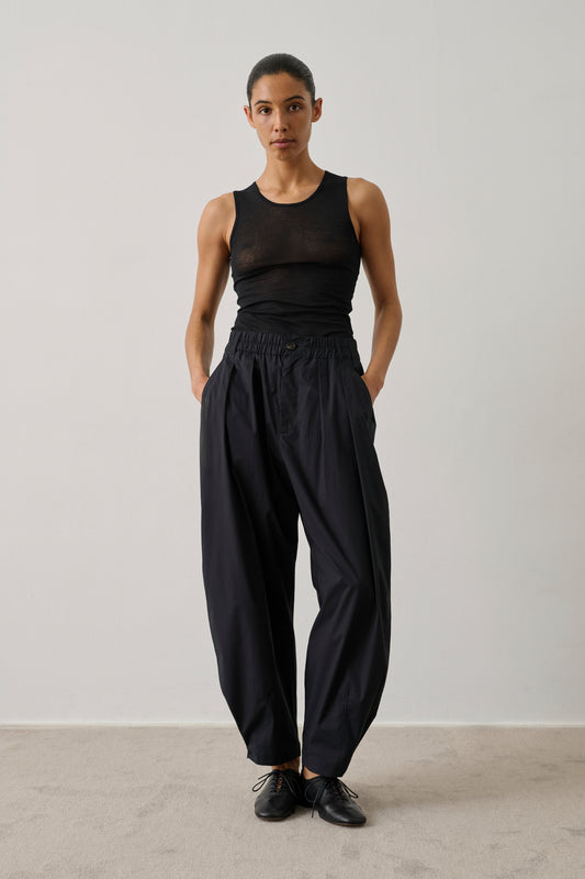 Débardeur Isis - Noir - Coton - Femme