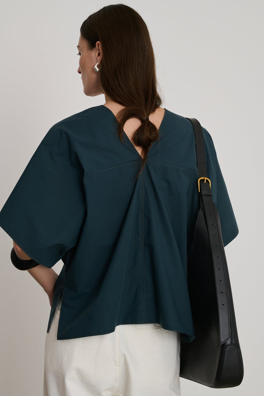 Blouse Denise - Ardoise - Coton - Femme