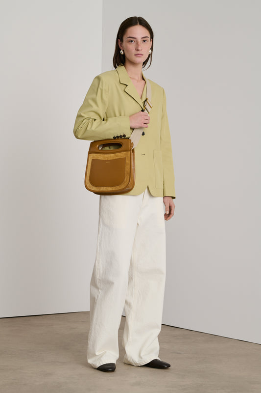 Sac Cheri - Camel/Ocre - Cuir - Femme