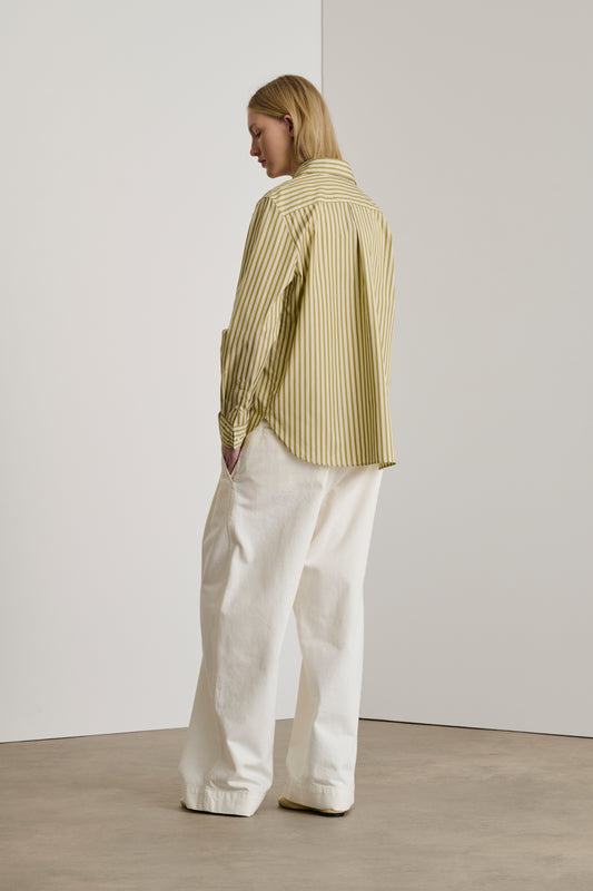 Chemise Alphee - Bronze/Écru - Coton - Femme