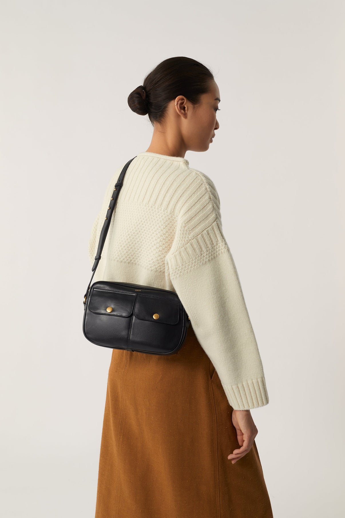 Falda OLGA MARRÓN vue 2