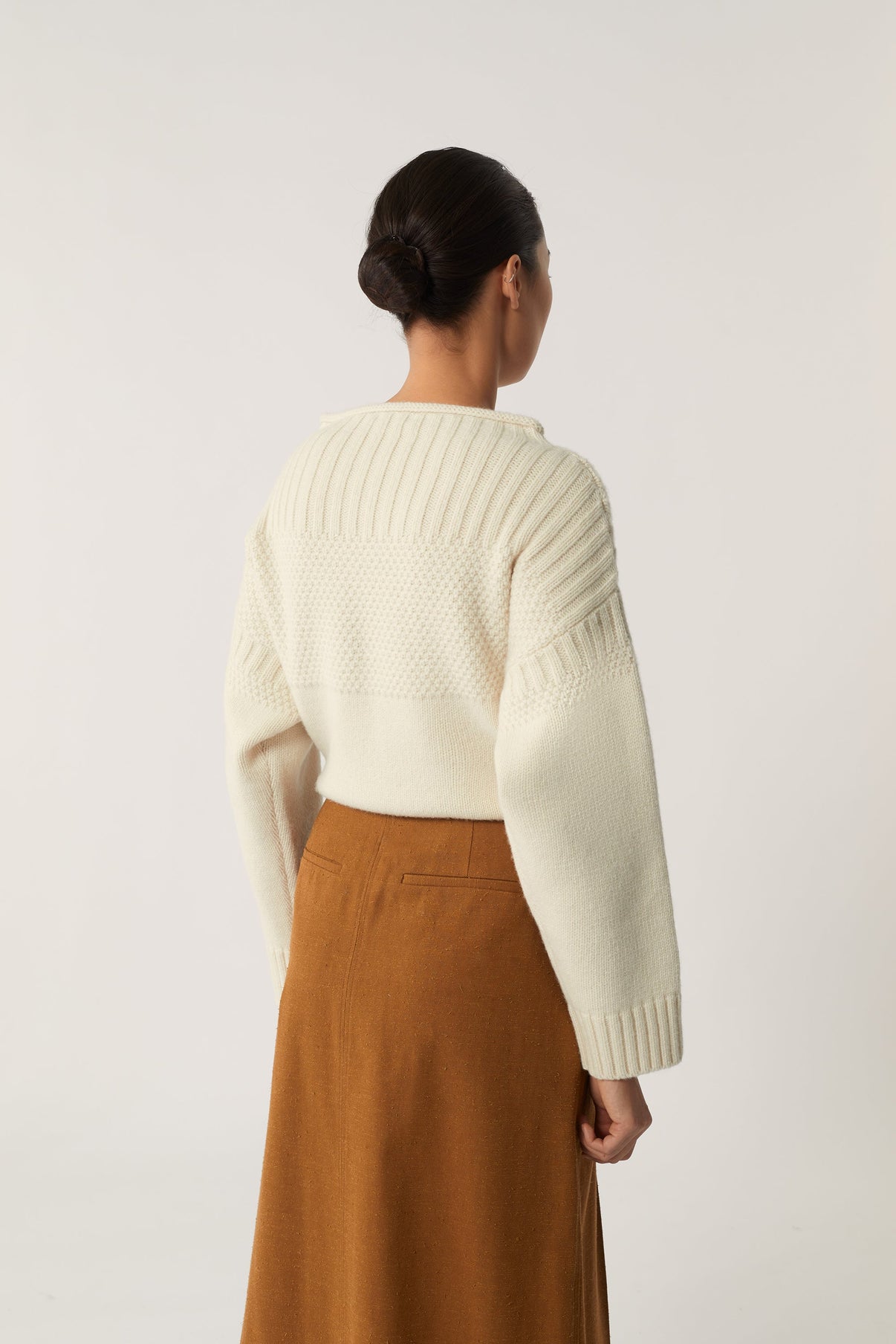 Falda OLGA MARRÓN vue 4