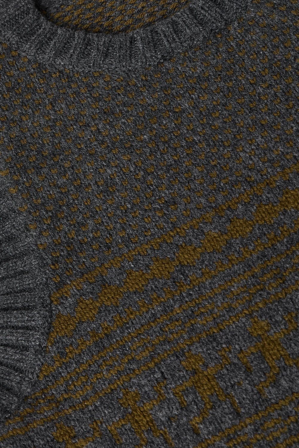 Pull Namastej - Gris/Olive - Laine - Femme vue 5